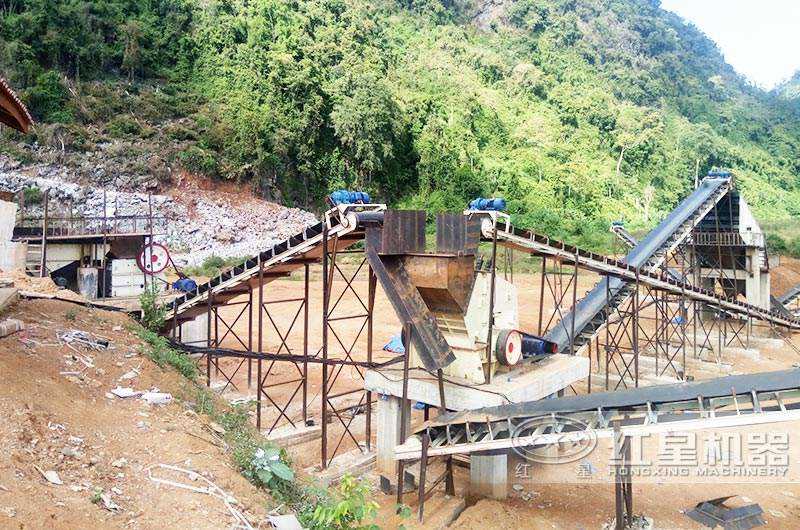 反擊式制砂機(jī)河南生產(chǎn)現(xiàn)場 反擊式制砂機(jī)河南生產(chǎn)現(xiàn)場