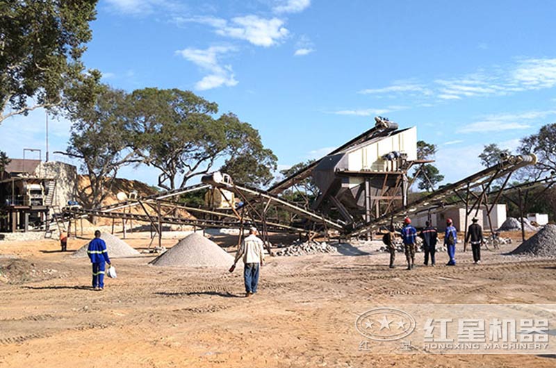 石料生產線現場圖片 石料生產線現場圖片
