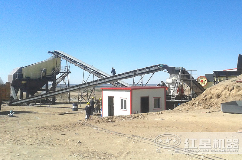 破碎機(jī)工作現(xiàn)場圖片 破碎機(jī)工作現(xiàn)場圖片