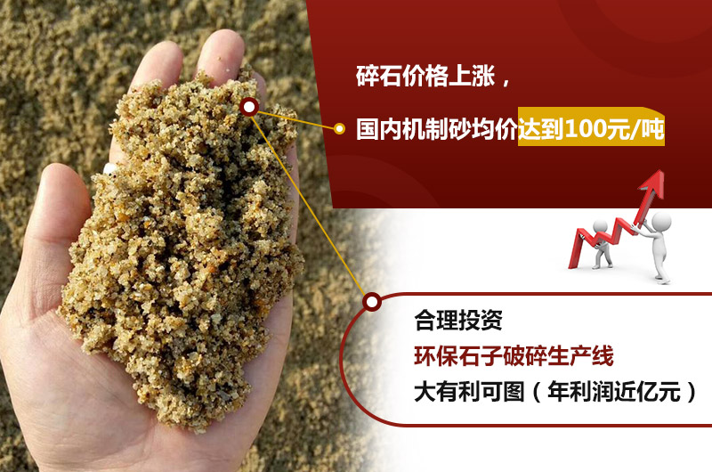 砂石加工暴利項目，投資價值高